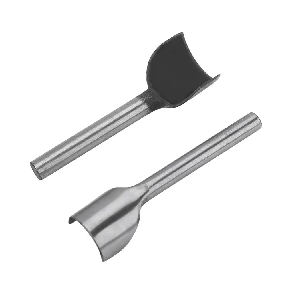 7pcs 10-40mm Sizes Leather Craft Punch Set 7 Different Sizes Half-Round Shape Half-Round Belt Punch Corner Punch Tool