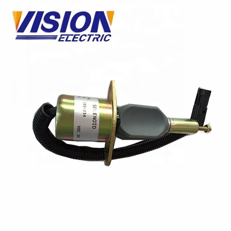 Stop Solenoid SA-4335-12 3923680 Shutdown Solenoid 24V 3930233 Fuel Shut Off Solenoid Valves 3930234