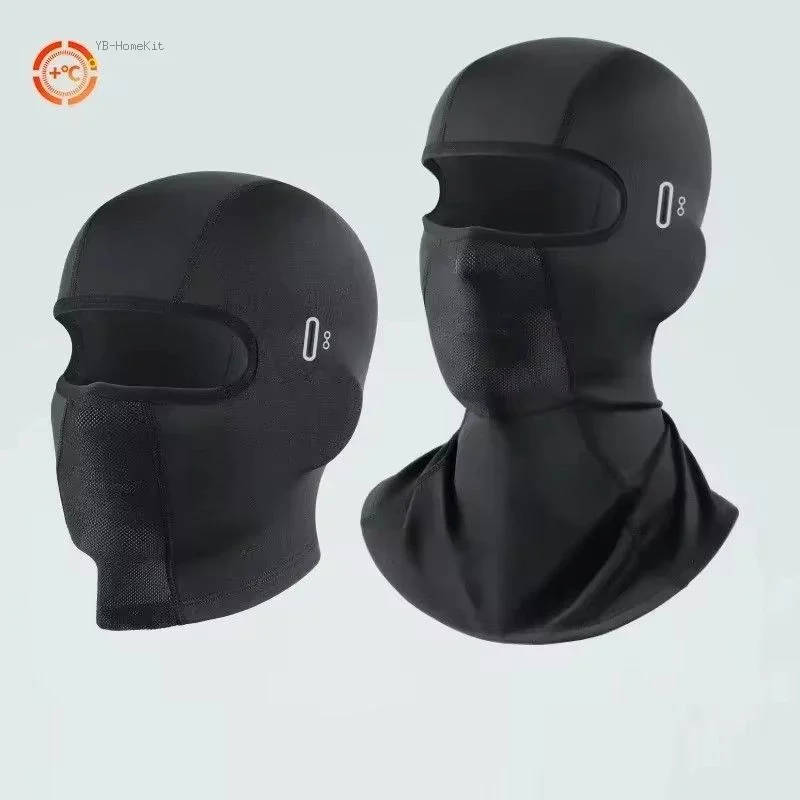 

Motorcycle Balaclava Summer UV Protection Glasses Face Breathable Hole Women Men Quick-Drying Motorcyclist Winter Warm Ski Mask