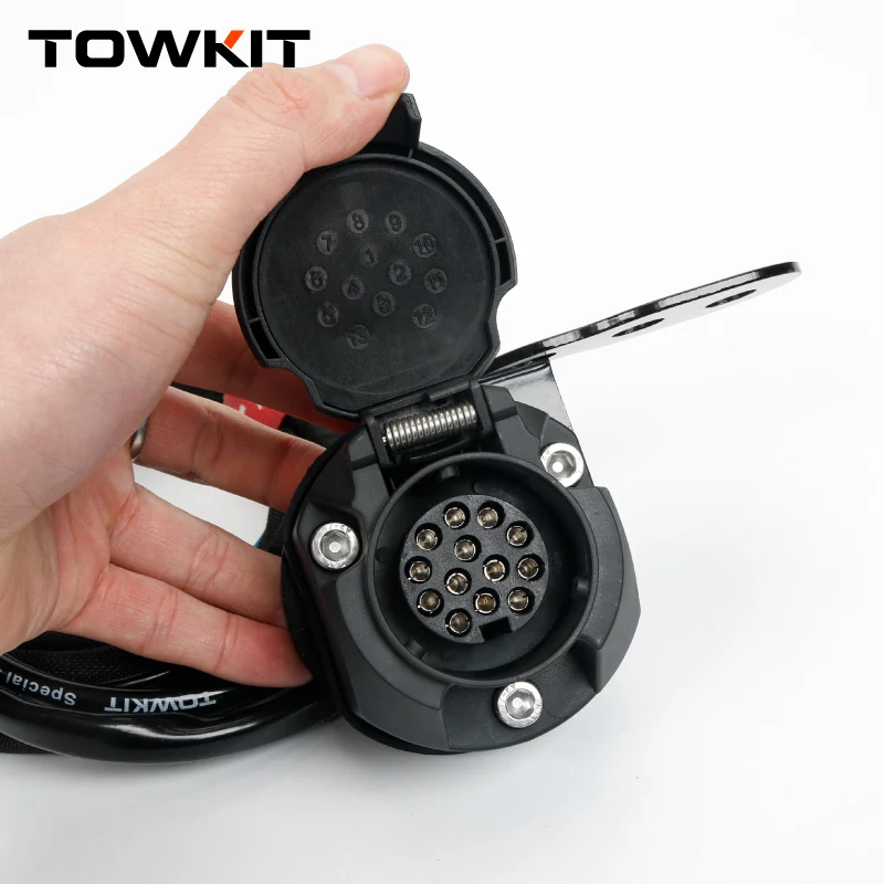 For TANK 300/400/500/700 Trailer Wiring Harness Eur 13/7 pin trailer RV tail light signal Australia 12/7 pin  Controller Socket