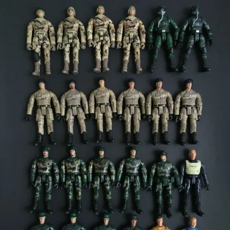 1 szt. BBI Dummy Siły Specjalne 3,75″ Żołnierz 1:18 Ruchome Stawy Nowoczesna Figurka Wojskowa Model Akcji Zabawki Ozdoba Sceniczna