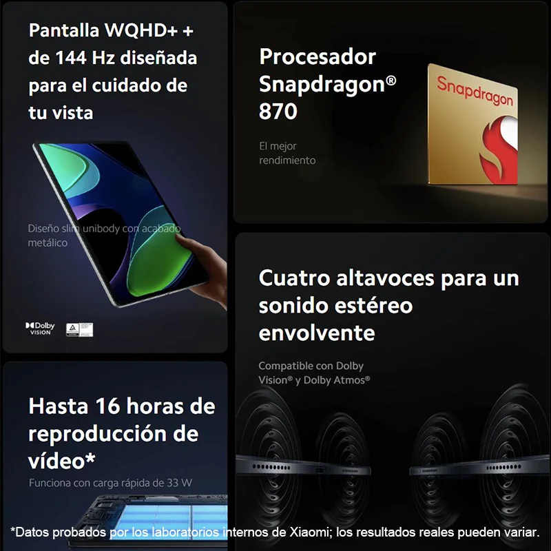 Xiaomi Pad 6, Mi Tablet, 11\