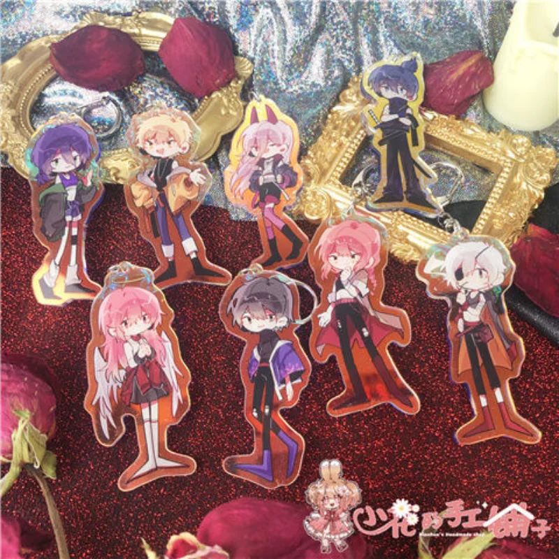 

Chainsaw Man anime men keychain women Denji key chain bags keyring friends gift for fans pendnat Collection Ornament cosplay