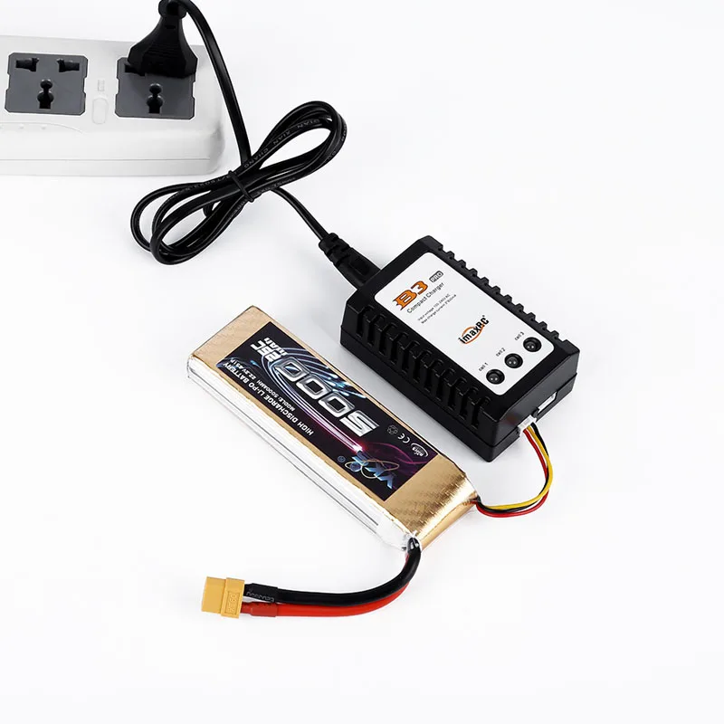 EU Plug 10W AC110-240V iMaxRC B3 2S-3S Balance Charger Discharger for RC Helicopter Lipo Lithium Charger