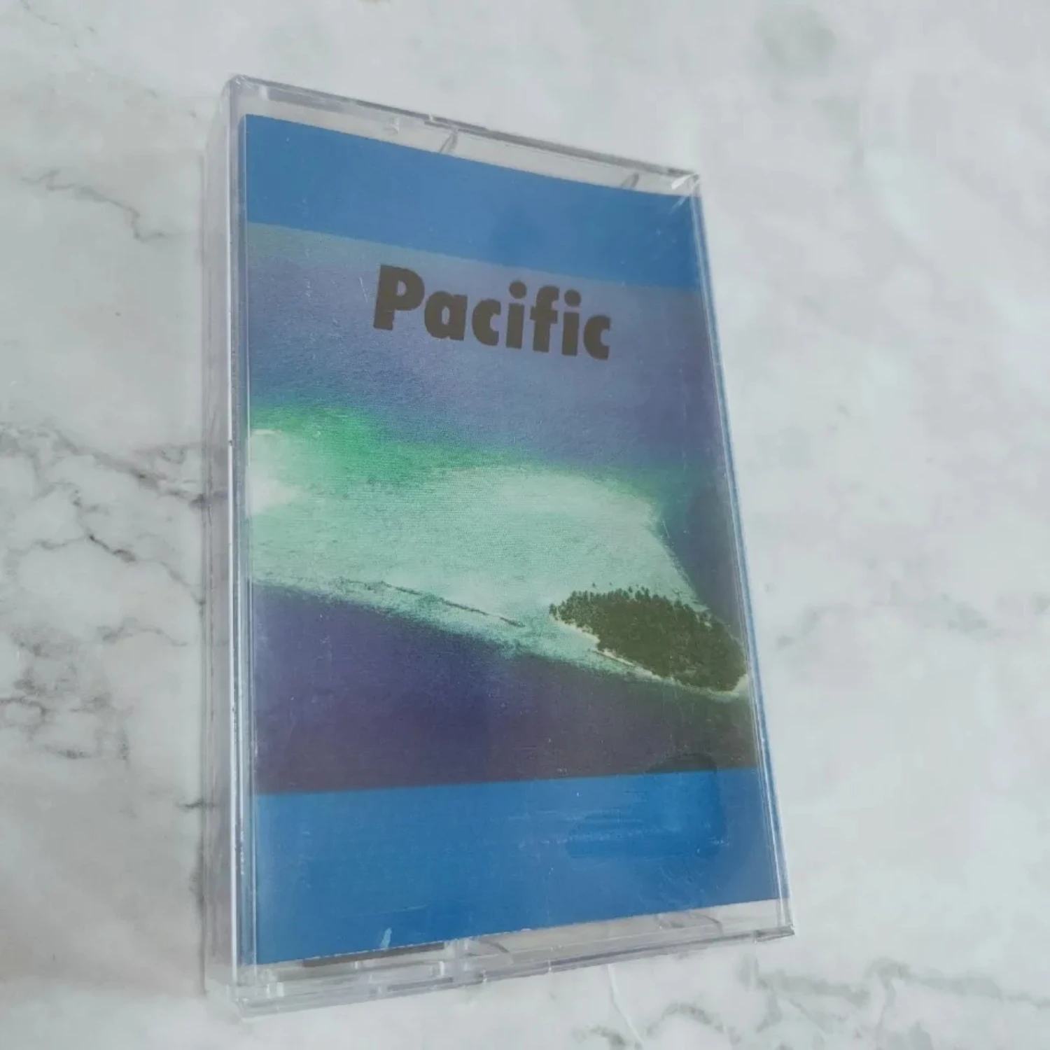 

Pacific City Pop Retro Cassette Tape Gorgeous Ocean Neon Art Design Themed Premium Vintage Music Collectible Tape