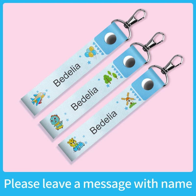 Custom Kids Keychain with Name, Personalized Key Ring