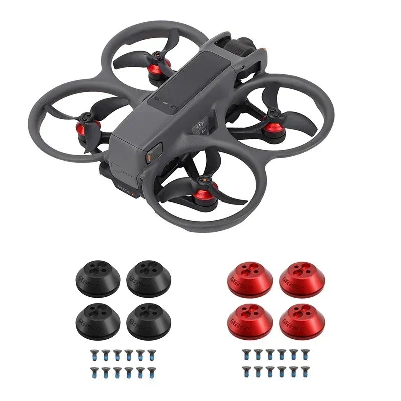 For DJI Avata 2 Aluminum Alloy Motor Covers Dustproof Scratchproof Protective Cover Drone Accessories