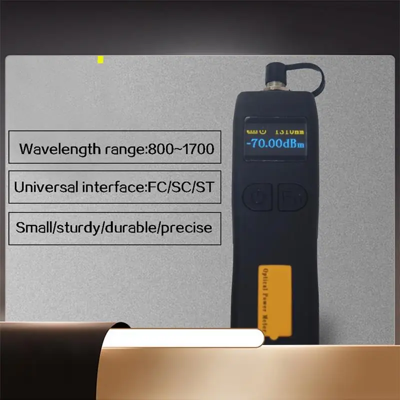 

Optical Power Meter Tester YJ-320A Optical Power Meter For -70- +6Dbm Small Error SC/FC/ST-X64A