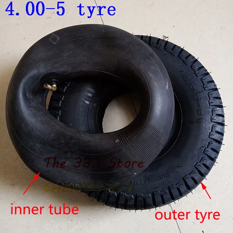 High-quality 4.00-5 Inch Mini Car Electric Scooter Tyre Inner Tube Special Walking Qingda    Wheel Tire