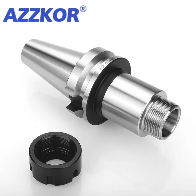 AZZKOR High Precision CNC Tool Holder Center Milling Machine Milling Cutter Collet Chuck Dynamic Balance Spindle BT30-Er16-70L