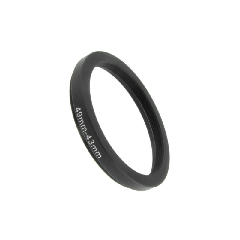 Filter Adapter Ring Step Up / Down Ring Metal 49 mm - 43  46 52 55 58 62 67 72 77 82mm for Canon Nikon Sony DSLR Camera Lens