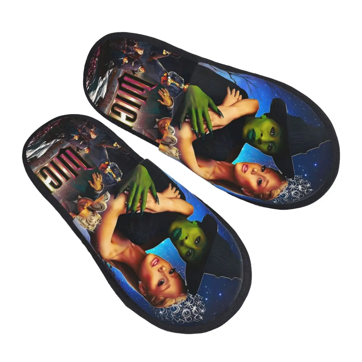 

Wicked For Good Winter Хлопковые домашние тапочки Домашние мягкие тапочки из пены с эффектом памяти Нескользящие