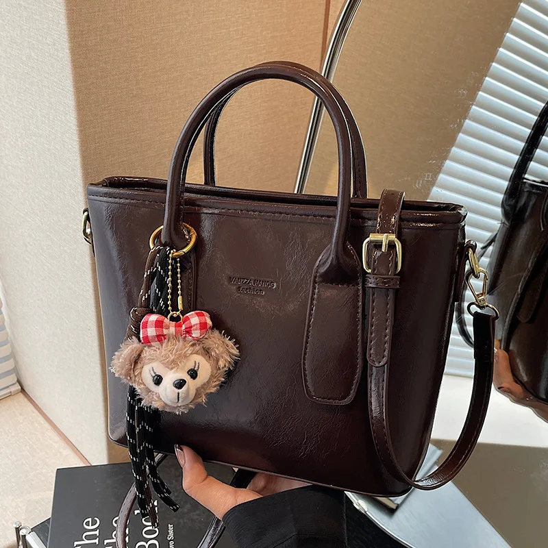 

Korean Retro Niche High-End Women's Bucket Bag 2025 - Minimalist Versatile Commuter Crossbody Bag