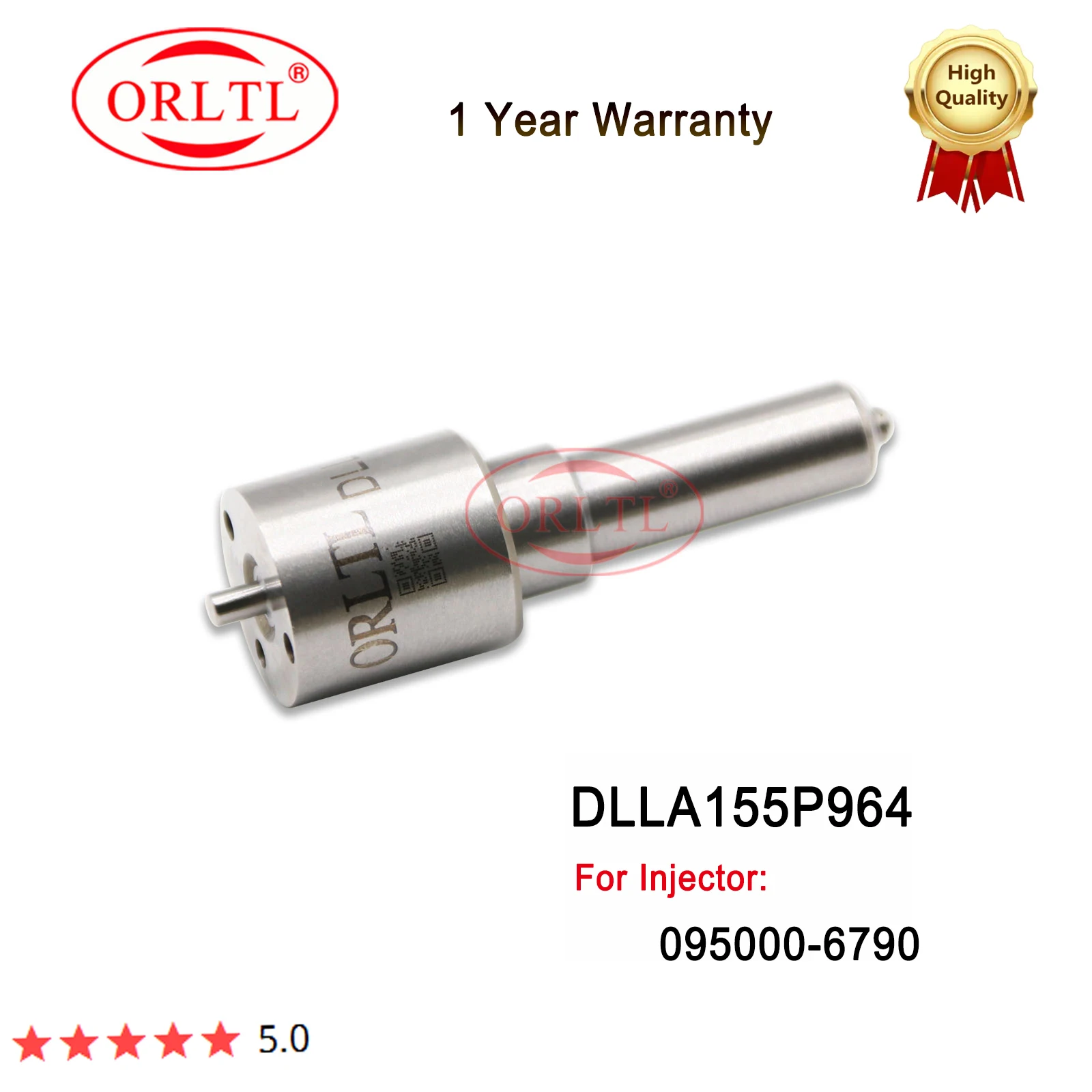 095000-679# Common Rail Injector Nozzle Tips DLLA155P964 Diesel Injection Parts 093400-9640 For 095000-6790 095000-6791