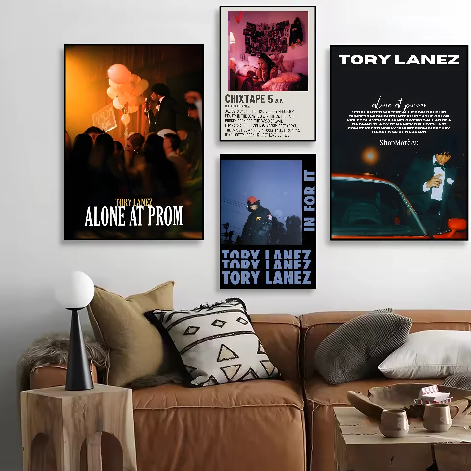 Rapper T-Tory L-Lanez Alone At Prom Poster HD art sticky wall waterproof home living room bedroom bar aesthetic decoration