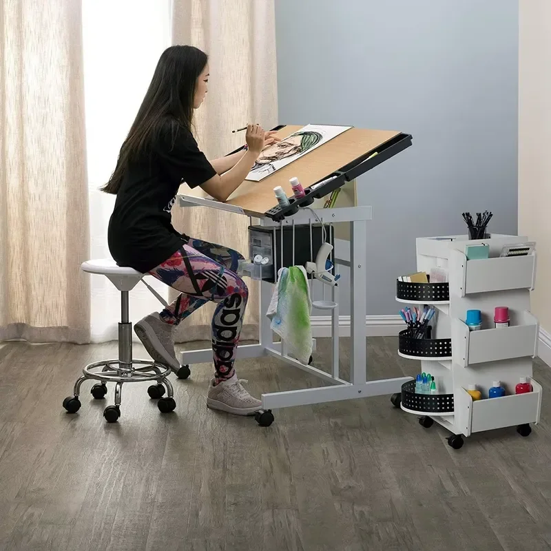 Factory Wholesale Wood Table Drawing Professional Price Drawing and Drafting Table