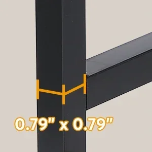 Tribesigns L Shaped Desk with File Drawer Cabinet, 59 Inch Corner Desk L Shaped Computer Desk with Drawers, Rustic Brown