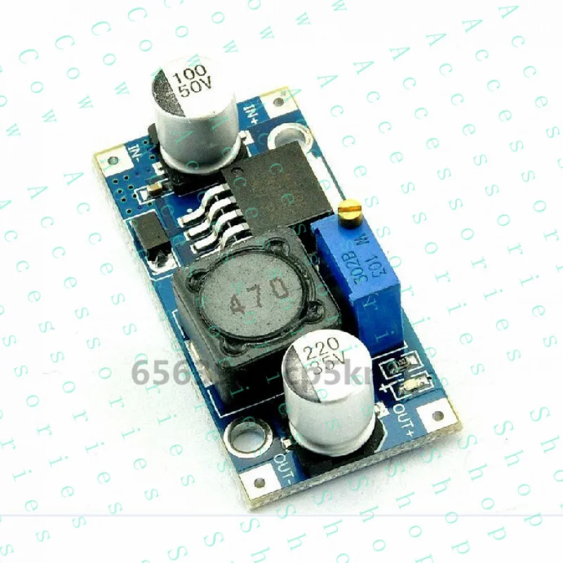 Fonte de Alimentação Ajustável PP+ DC-DC, Aumentador de Tensão de 1.5V a 35V XL6009
