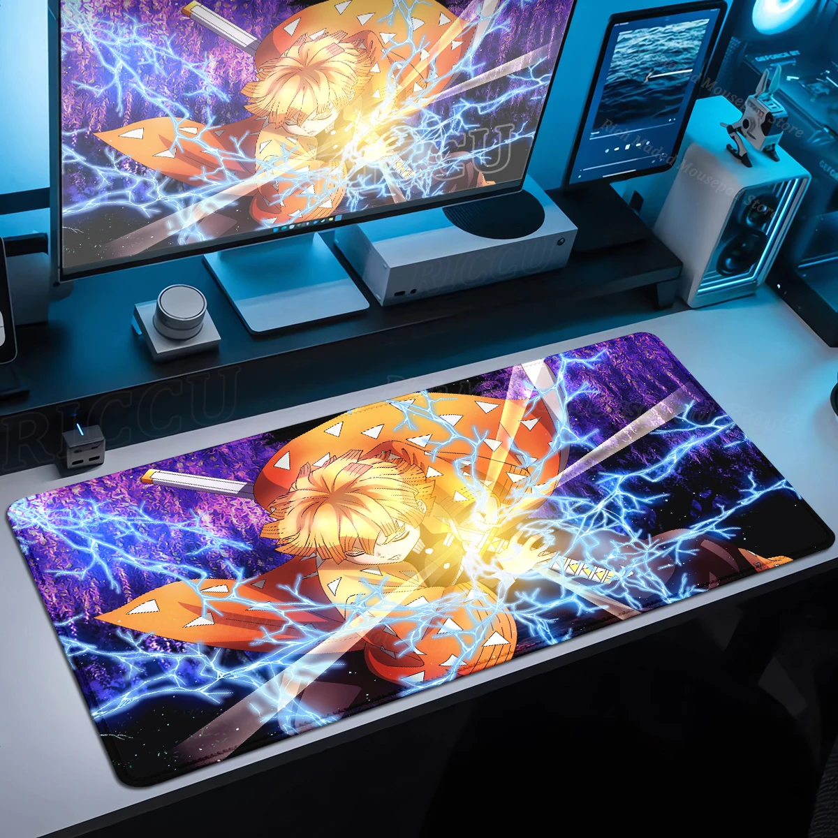 

Коврик для мыши в стиле аниме Bocchi The Rock, большой коврик для мыши, геймерский резиновый коврик для компьютерной мыши, HD принт, аксессуары для ПК, удлиненные коврики XXL, настольный коврик