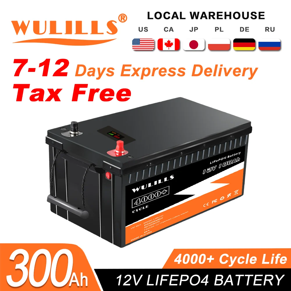 Paquete de baterías LiFePo4 de 