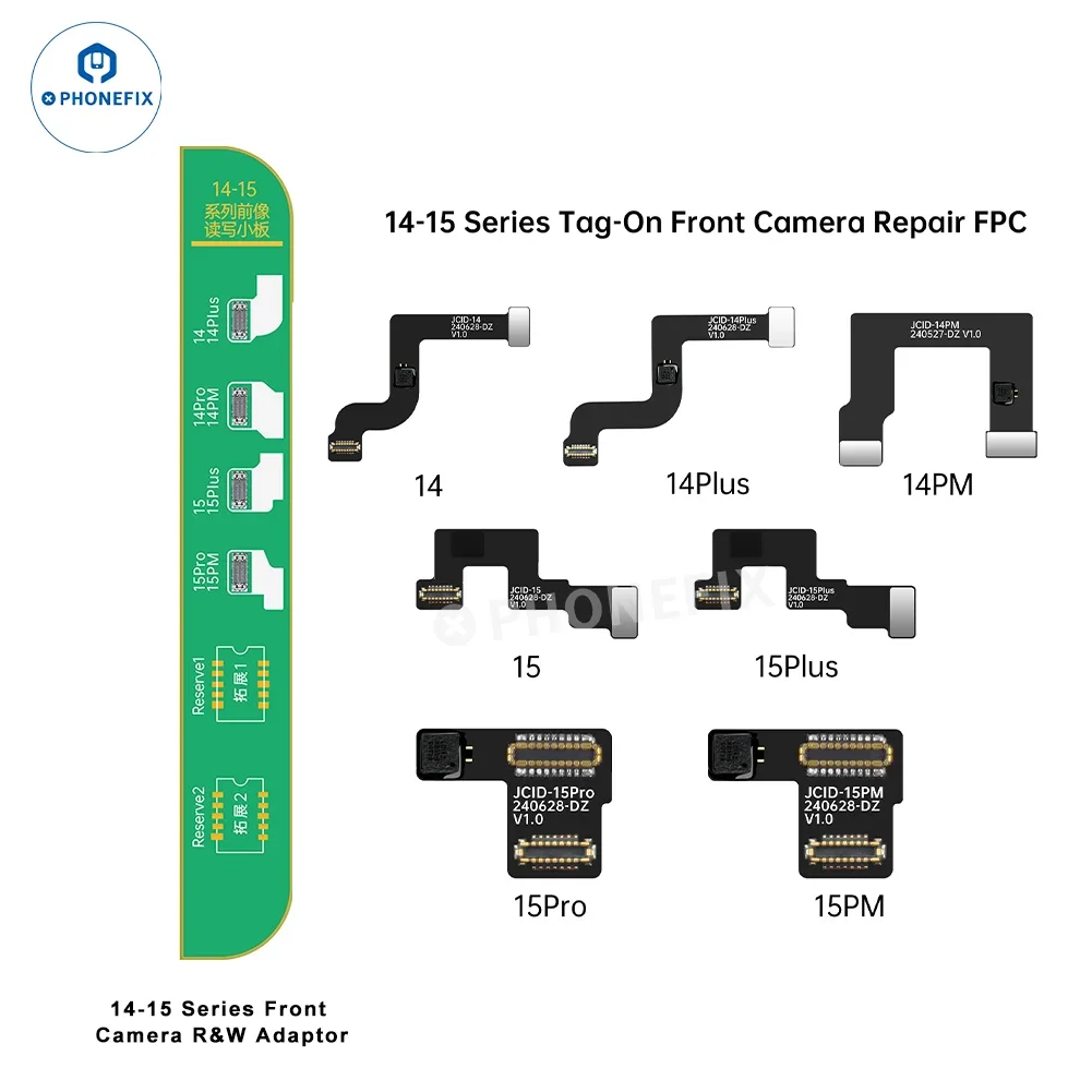 Imagem -04 - Series Front Câmera Tag-on Reparação Fpc Resolve de Out-focus Câmera Lag Switching de Cinematic para Câmera Traseira jc 1415