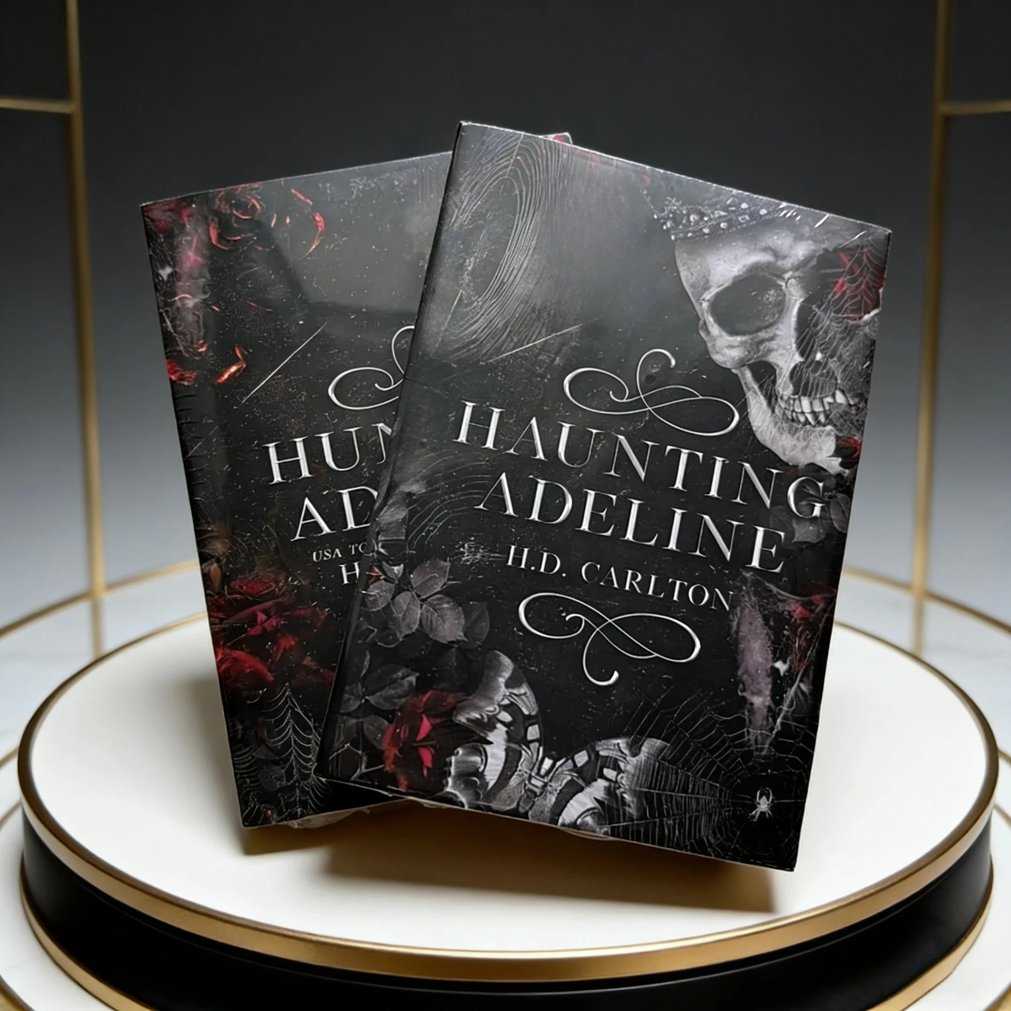 

2026 bestseller2 Books Set Haunting Adeline Cat and Mouse Duet By H. D. Carlton Paperback in English