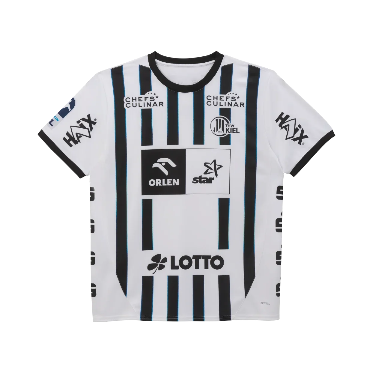 

THW Kiel 25-26 домашний трикотаж немецкий гандбольный трикотаж осенний спортивный сухой быстро мужской футболка детская одежда футболка Y2k женщина