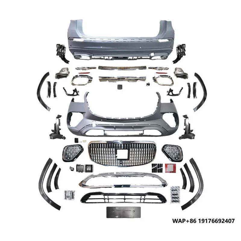 

Factory Hot Sale PP+ABS Material Bodykit for Benz X167 21-24 GLS 400 450 4MATIC Upgrade to 24 Years Maybach’ Style