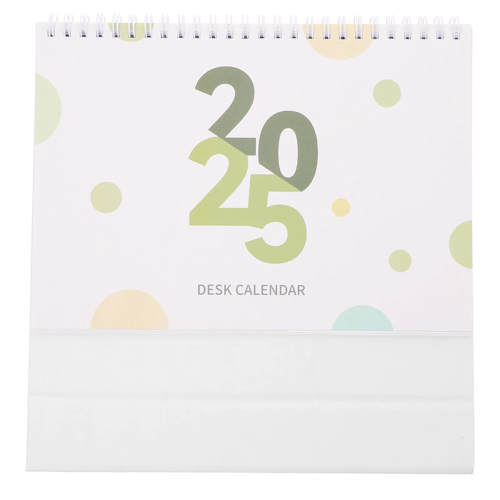 

2025 Desk Standing Flip Calendar Monthly Planner for Office Home Classroom Teachers Students Professionals Detailed Back Notes