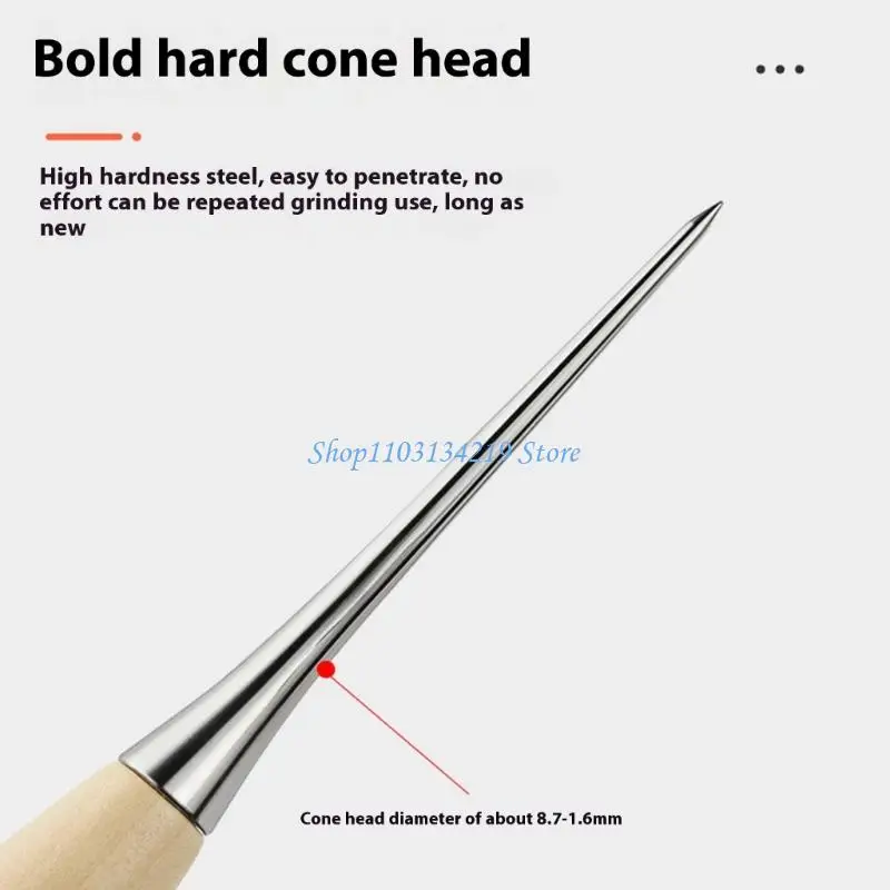 

N5KC Leather Craft Awl Leather Stitching Awl Hole For Leatherwork And DIY