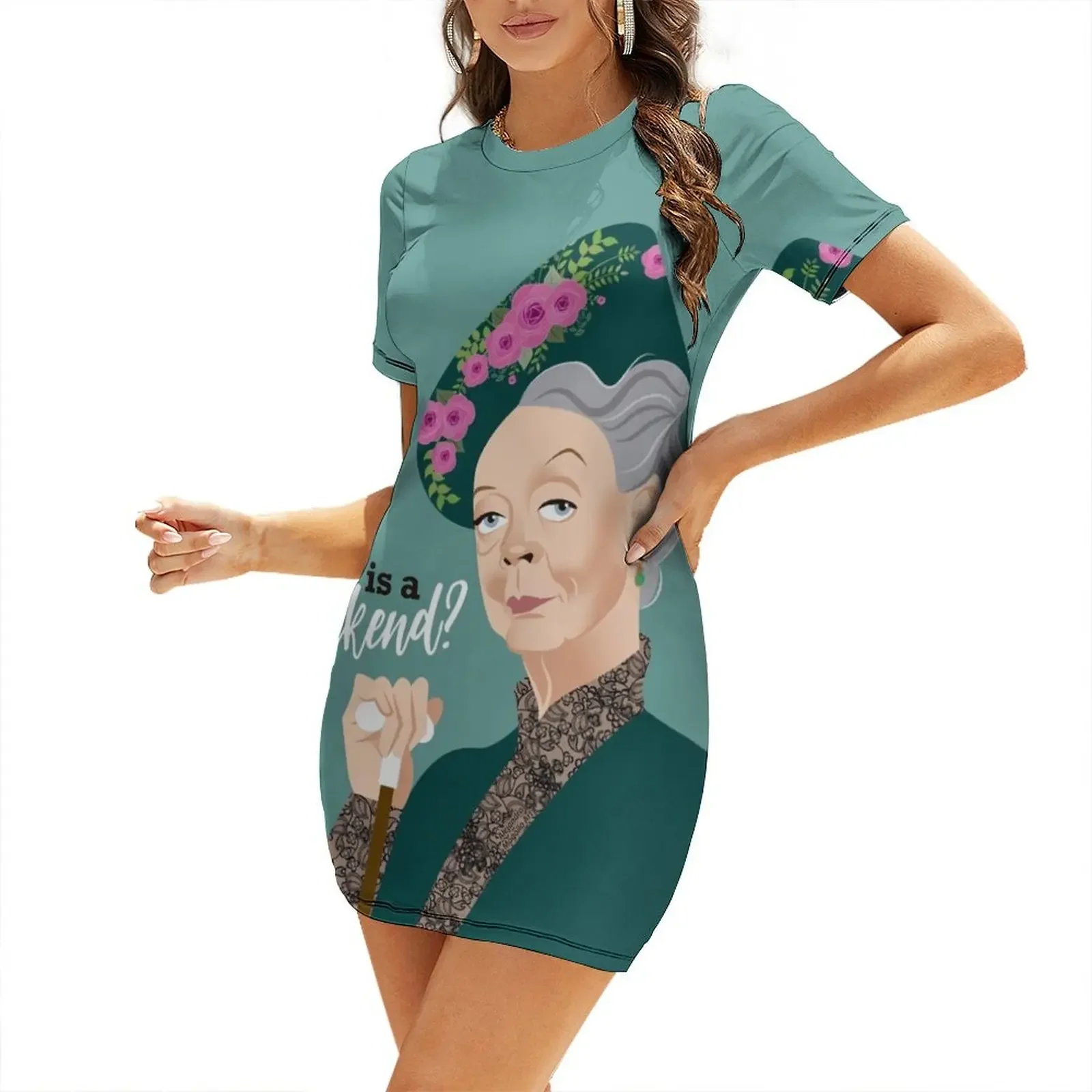 

Weekend Short-Sleeved Dress evening dress ladies summer dresses womens 2026 Summer women's clothing dress summer 2026 women