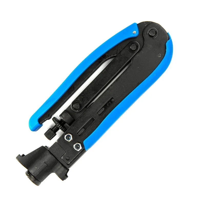 Carbon Steel Compression Wire Crimper Plier Crimping Tool For RG59 RG6 Cable F Coaxial Connectors Cable TV Crimper Tool