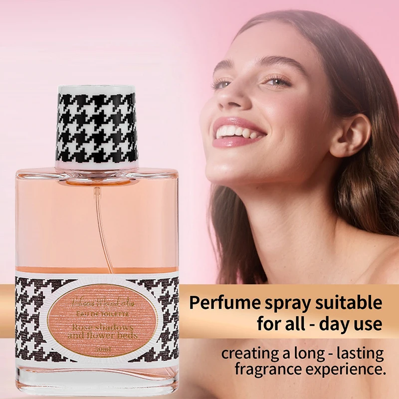 Lyxig eau de toilette jasmin ros parfym doftspray för kvinnor_voghion.com