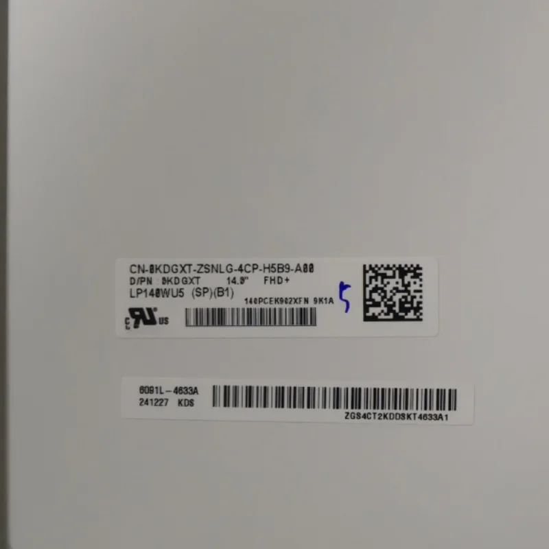 

LP140WU5 SPB1 14.0 inch IPS Display Panel Matrix 1920X1200 30 PINS Laptop LCD screen Replacement