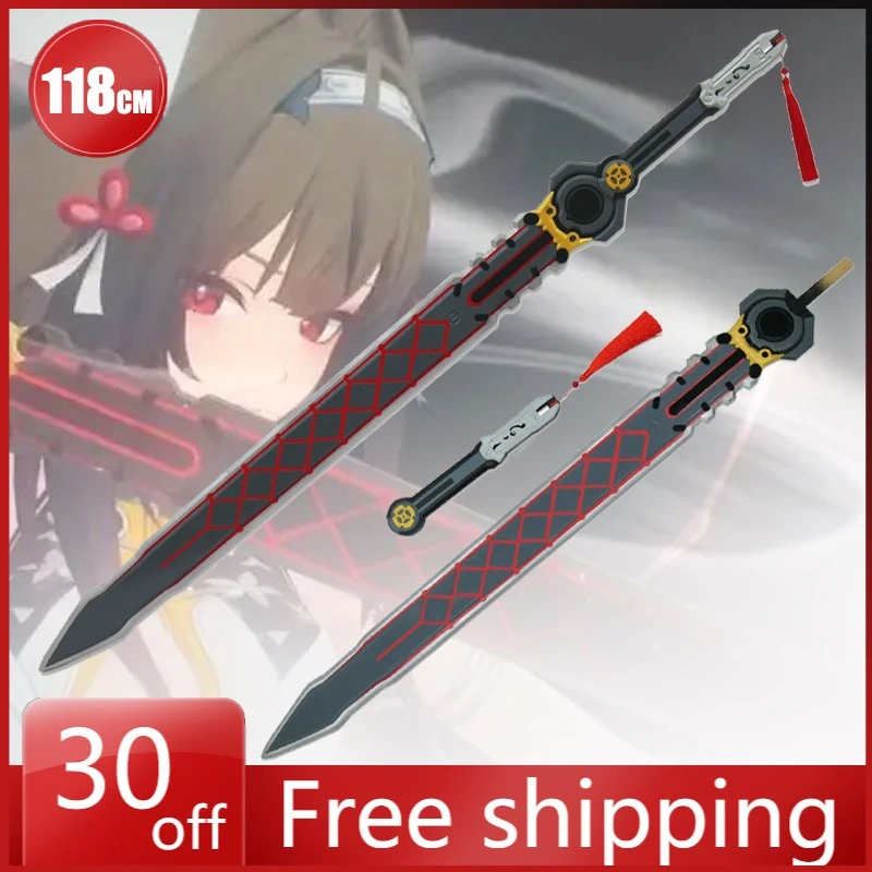 

118cm Zenless Zone Zero Sword and Blade Model Ye Shunguang Cosplay Sword and Sword Props Anime Game Model Pvc Holiday Gift Toys