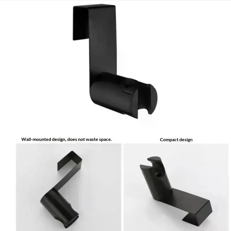 1pcs Stainless Steel Holder Hook Hanger  Sprayer Holder Toilet Bathroom Attachment Hanging Bracket For Hand Shower