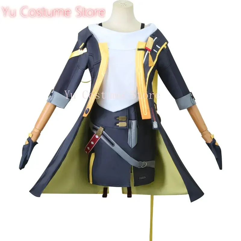 أزياء CyTrailblazer التأثيرية أزياء هونكاي ستار ريل كرنفال موحدة شعر مستعار أنيمي أزياء الهالوين للرجال ملابس شخصية اللعبة يو كوستو