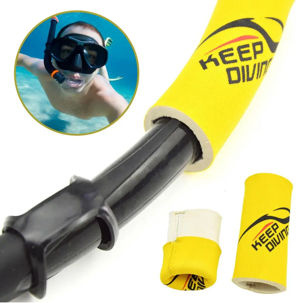 KEEP DIVING Buoyant Sleeve Reversible Use Free Snorkel Floating Sleeve Breathing Tube Buoyant Sleeve Snorkeling Equipment