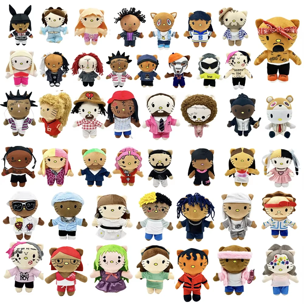 

2025 New Hello Selena Stuffed Anime Plush Toy Animals Sofa Room Decoration Children Gift