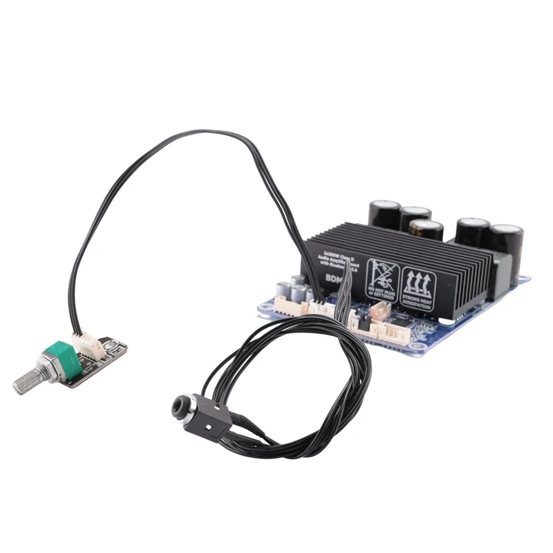 300Wx2 TPA3255 2-канальный стереоусилитель, плата высокой мощности Bluetooth 5,0 DC24-48V, цифровой усилитель мощности класса D, аудио