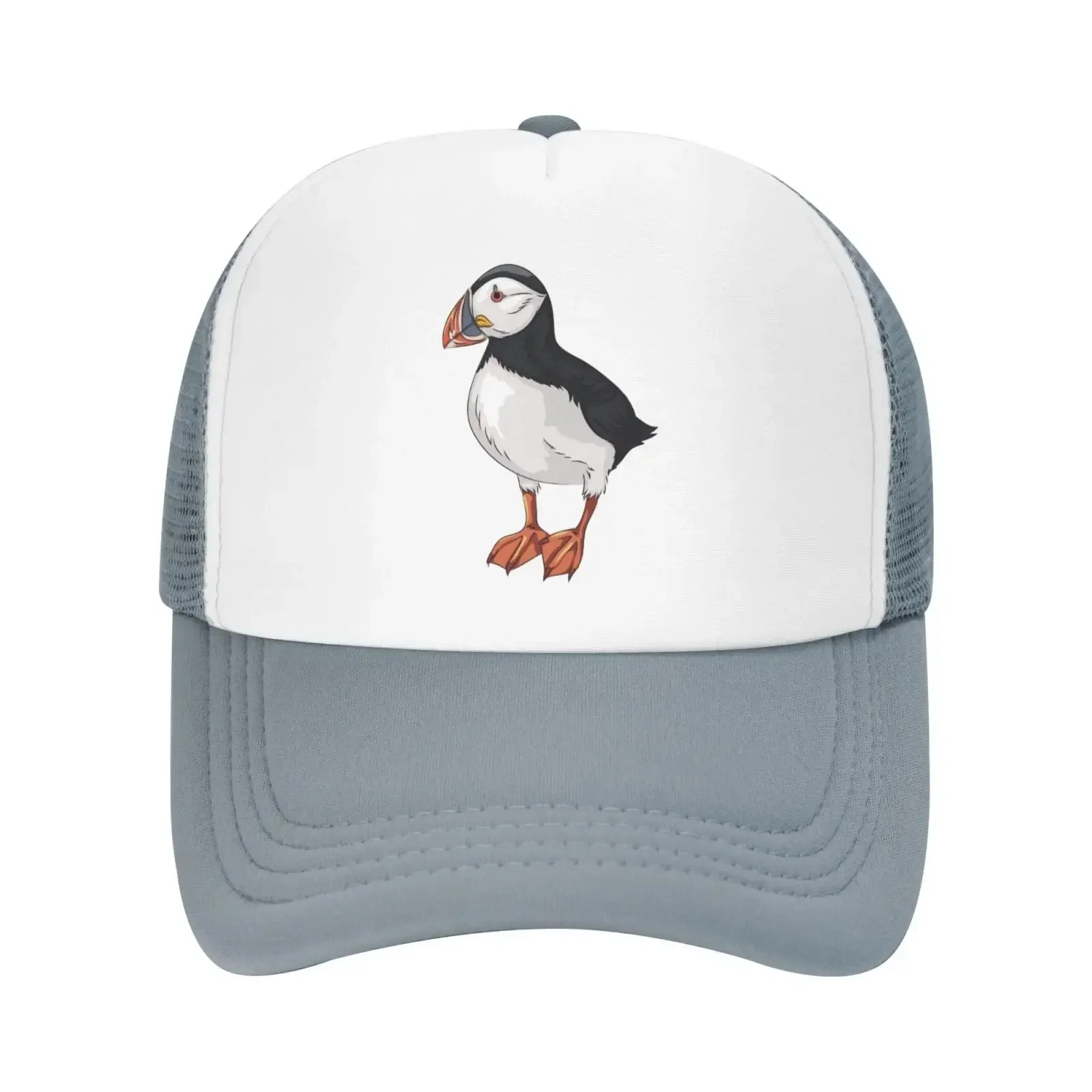 New Sandwich Cap Baseball Hat Adjustable Fashion Outdoors Puffin Logo s Unisex Man And Women Outdoor Sport Mesh