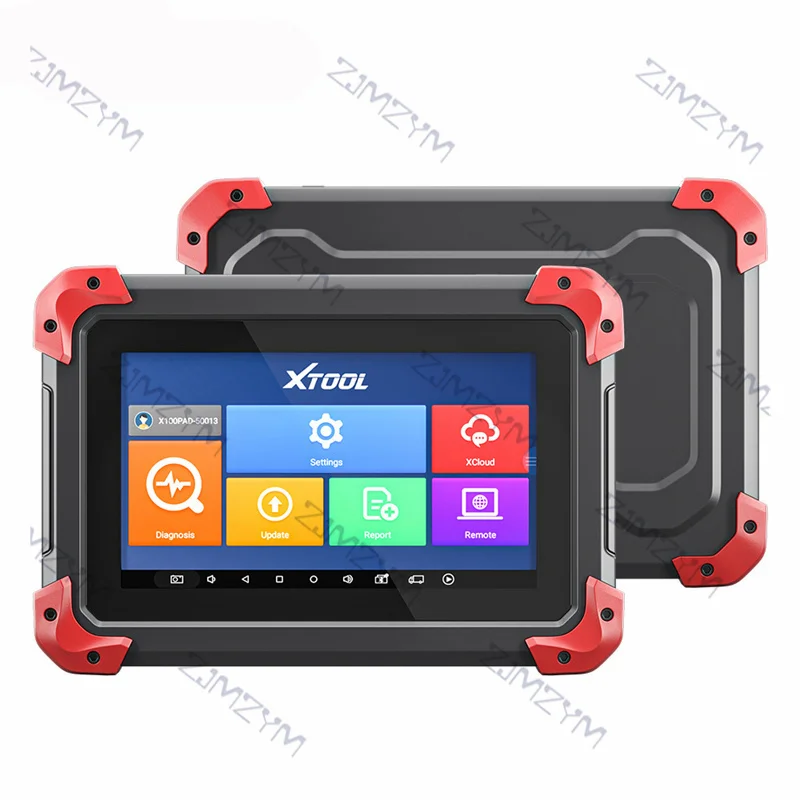 Newest X100 PAD PLUS OBDII Car Diagnostic Tool X100 Key Programmer With 12 Kinds Special Functions Update Online