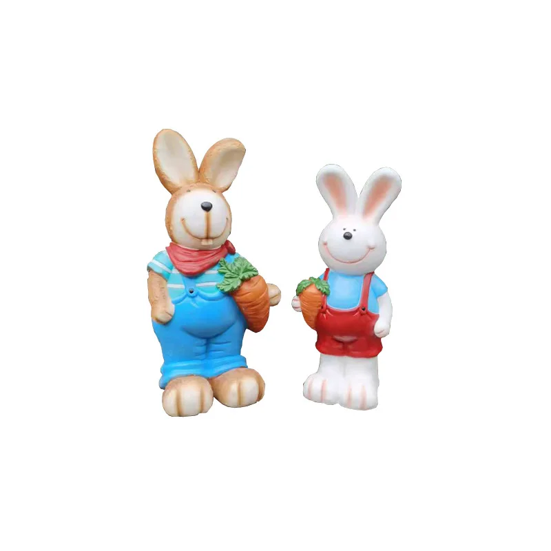 

Customizable outdoor American country cartoon rabbit, ornaments courtyard garden balcony, decorative landscaping