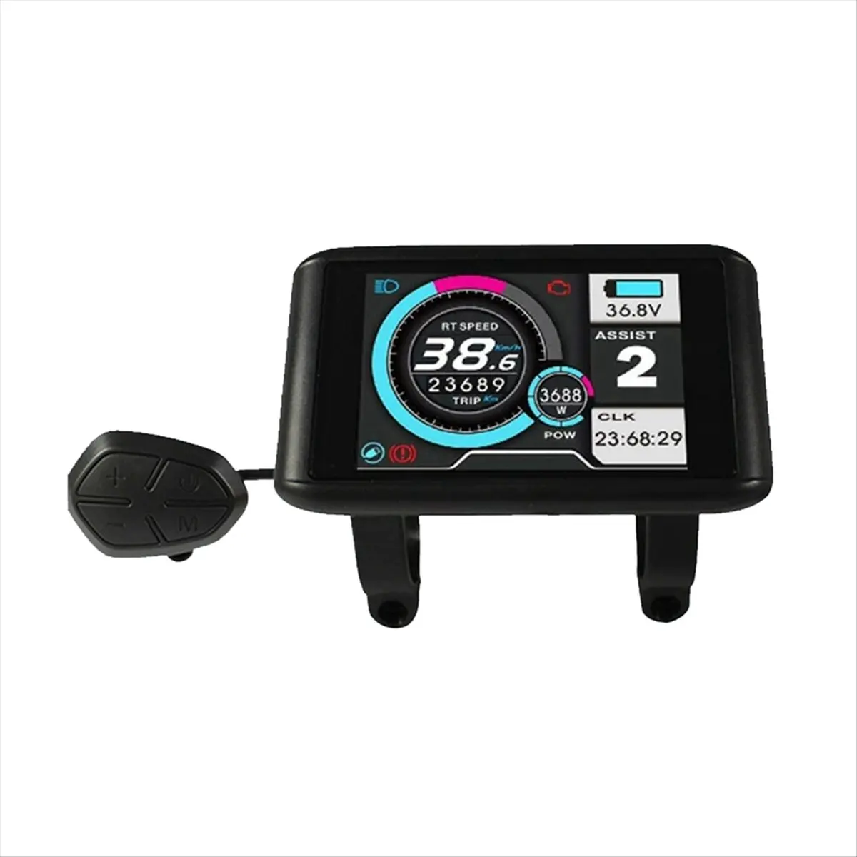 Special Offer-TFT-UKC1 Electric Bike LCD Display Colorful Screen for UART2 Protocol Controller Compatible with 24V-72V Ebike A