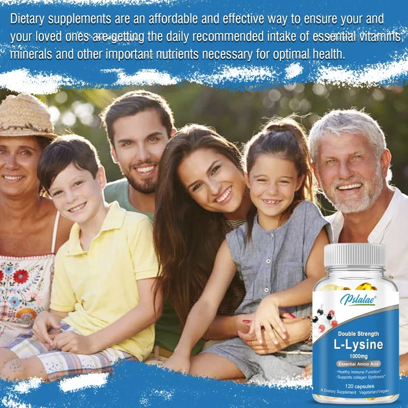 L -lysine - يعزز عملية التمثيل الغذائي وإنتاج الطاقة، ومكمل دعم الجلد #4