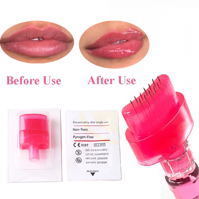 Image of 5er/10er-Packung – Empfohlene 12-Pin Lip Booster Nano-Nadel Meso Pro Lip Infusion Kartusche Tattoo-Nadel für Lippenfeuchtigkeit