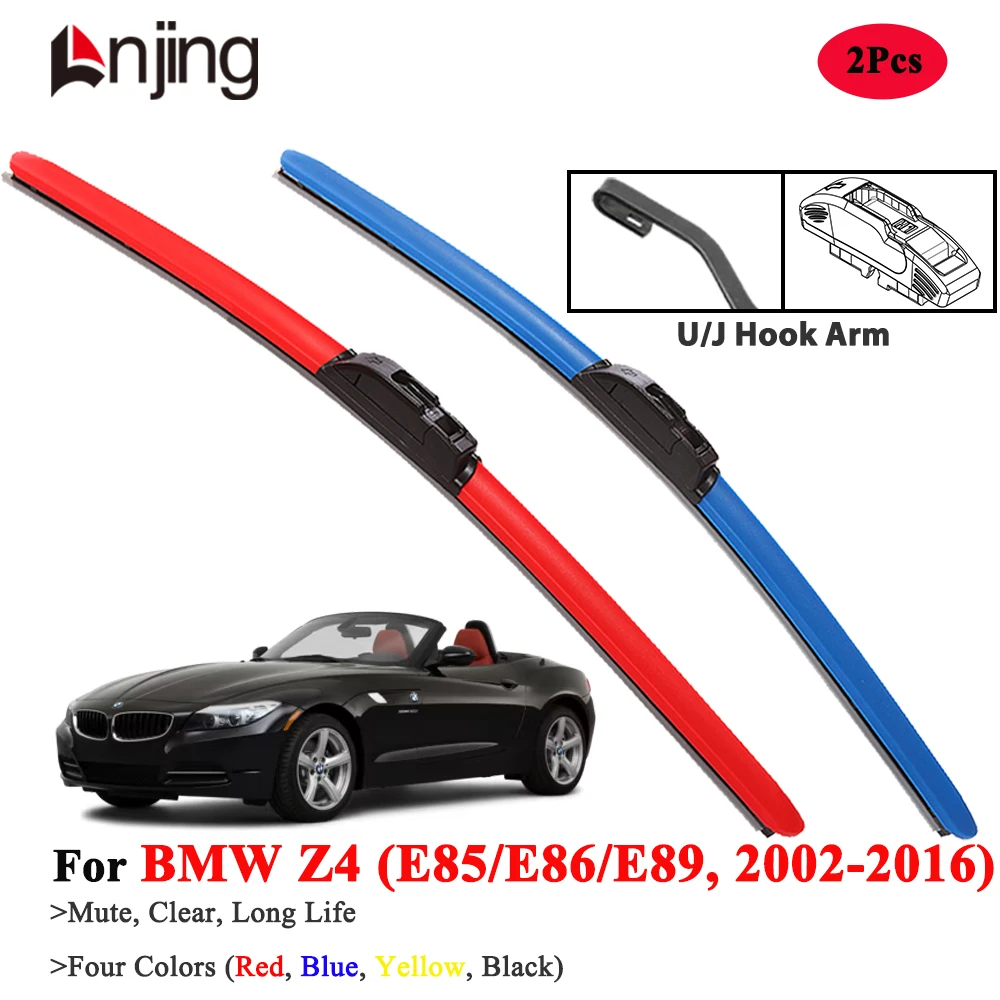

LNJING Wiper Blades For BMW Z4 E85 E86 E89 2002-2016