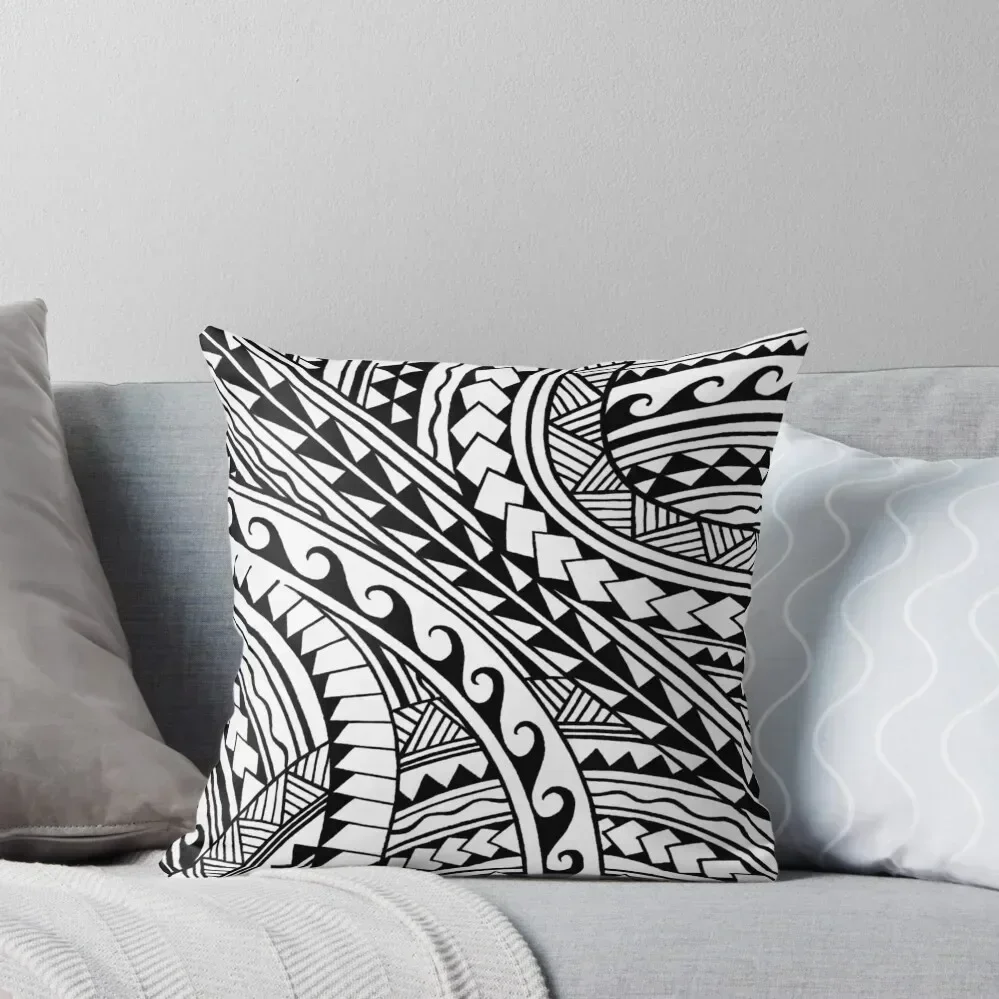 

Hand drawn polynesian tribal Throw Pillow Christmas Pillows Decorative pillowcase Decorative Cover For Living Room pillow