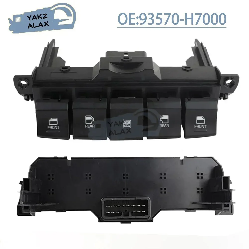 

Car Accessories 93570-H7000 Electric Master Power Window Control Switch Controller Lifter Button for Kia Soluto Pegas 93570H7000