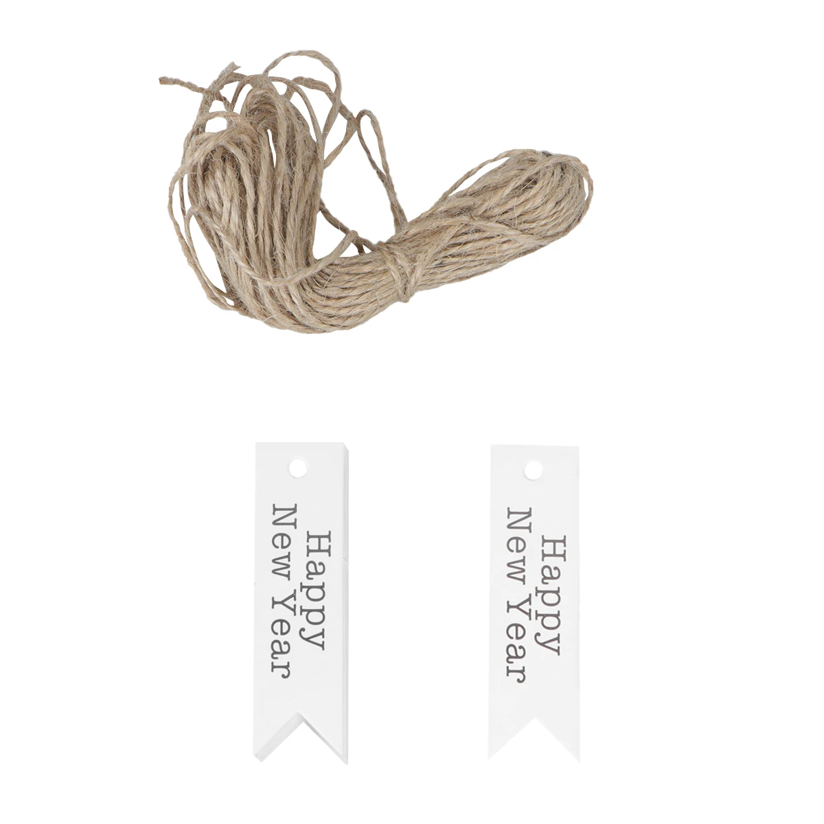 

100 Pcs DIY Labels Beautiful Gift Tag Hanging for New Year Filling Tags Kraft Paper